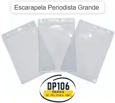 Escarapela Periodista Grande X 2