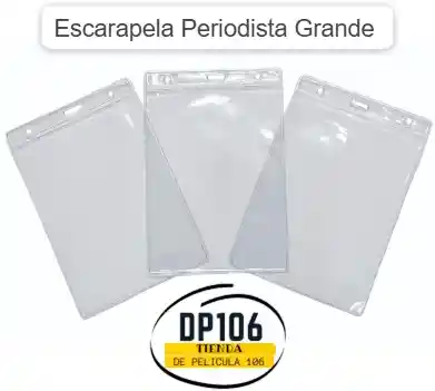 Escarapela Periodista Grande X 2
