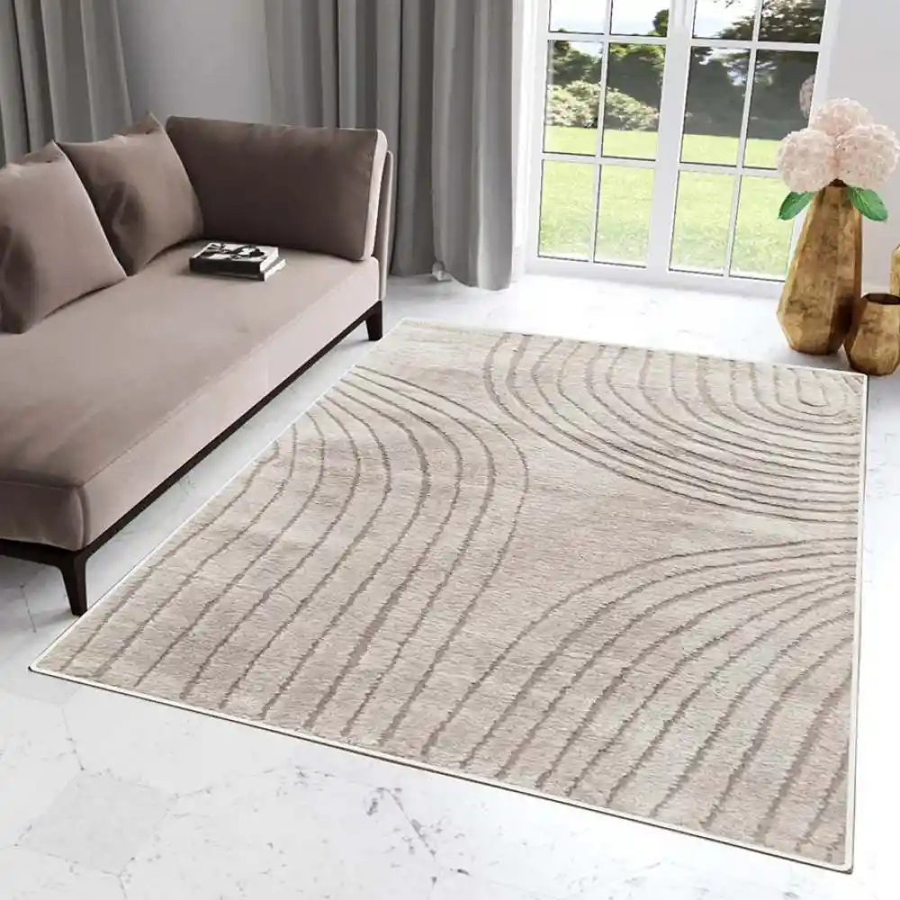 Tapete Dib Monaco 120x170cm Beige Poliester