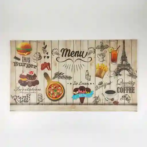 Tapete Dib Cocina 50x90cm Beige Pvc