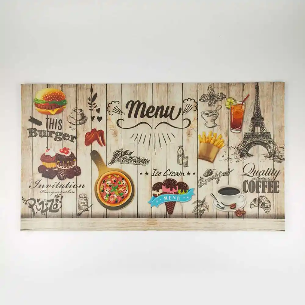 Tapete Dib Cocina 50x90cm Beige Pvc