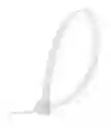 Amarres Plasticos Blancos De 10 Cm X 100 Und