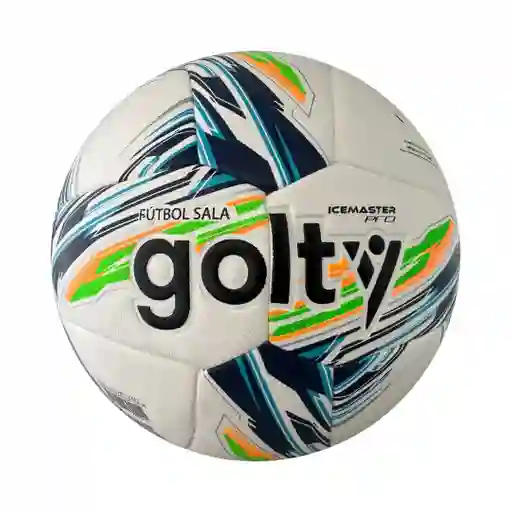 Balon De Fútbol Sala Golty Ice Maters Pro Dualtech/ Verde