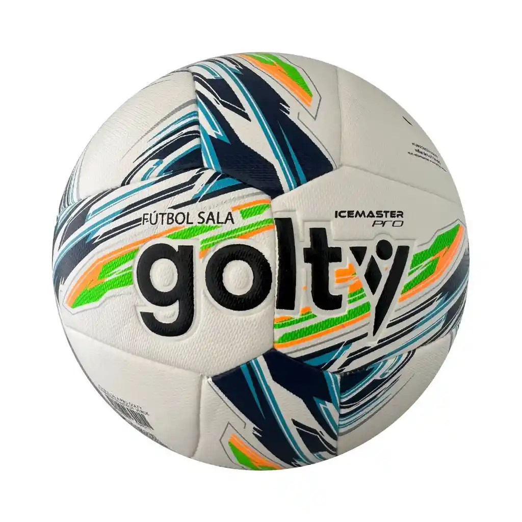 Balon De Fútbol Sala Golty Ice Maters Pro Dualtech/ Verde
