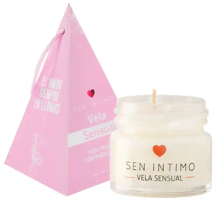 Vela Sensual Masajes Pirámide X 25 Ml
