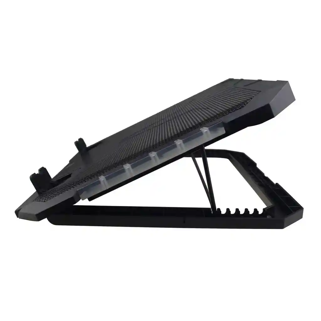 Base Refrigerante 2 Ventiladores Soporte Cel Kl-332 Negro