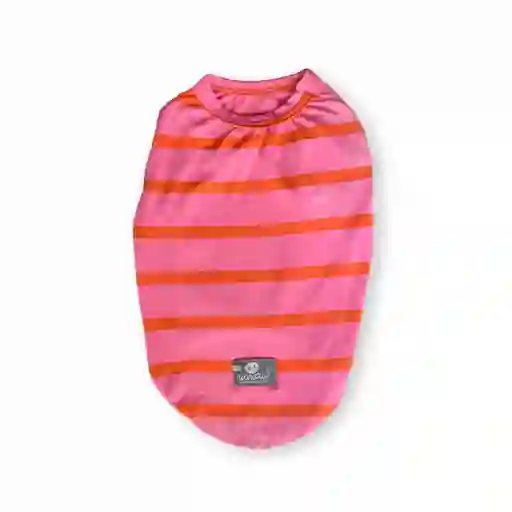 Esqueleto 2xl Rosa Rayas Naranja