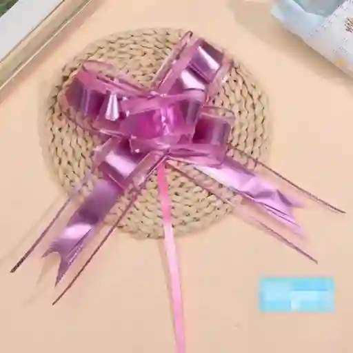 Moño Decorativo Arma-fácil Moño Mágico Para Detalles Extra-grande Rosado Oscuro