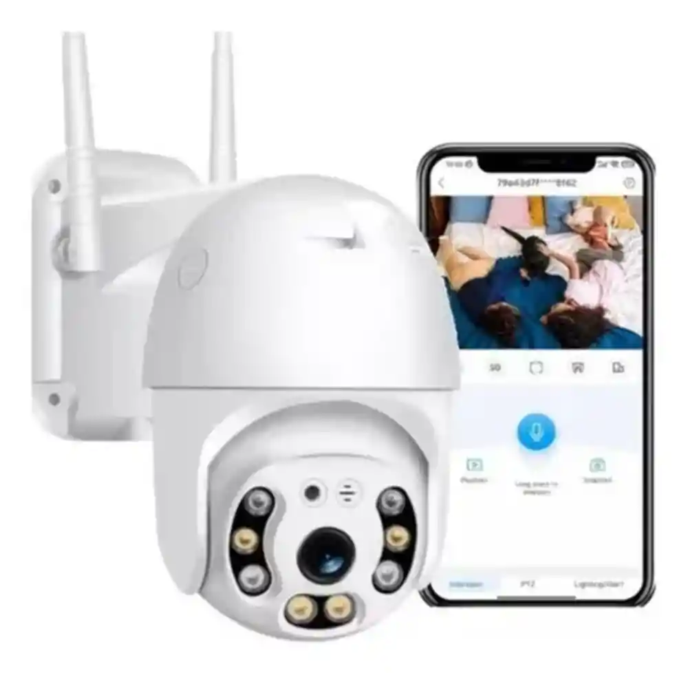 Camara Ip Domo Seguridad Exterior 1080 - 360 Ptz Lan