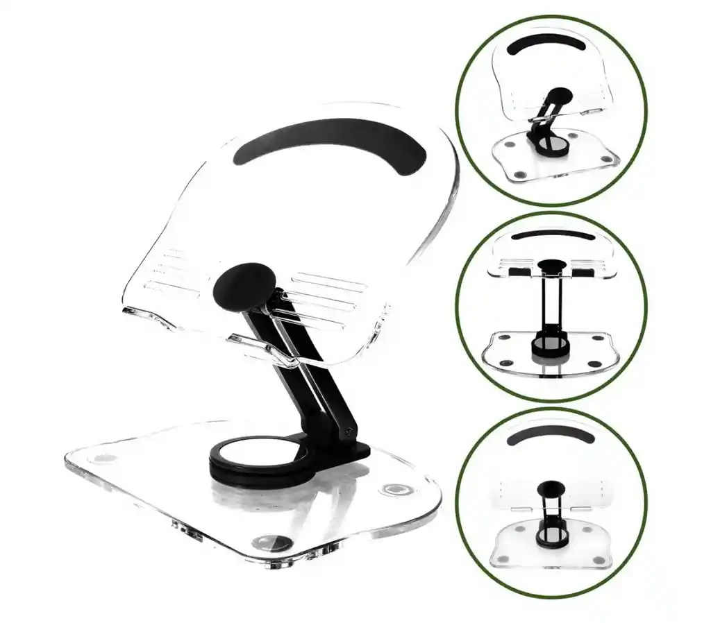 Soporte Para Tablet Giratorio 360 Kf-z11 Blanco