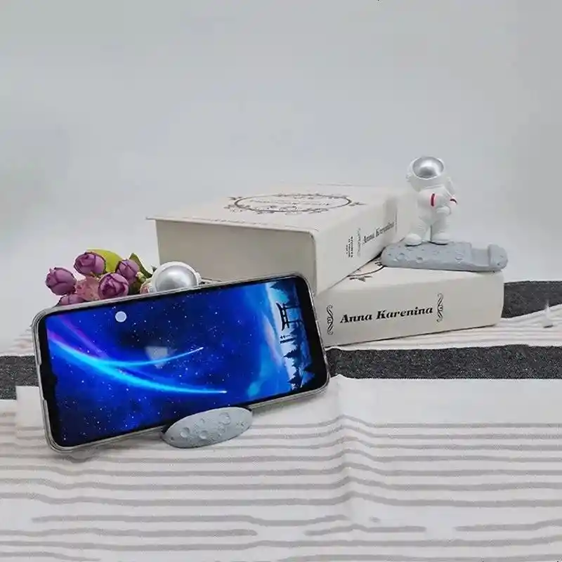 Soporte Escritorio Para Celular Astronauta