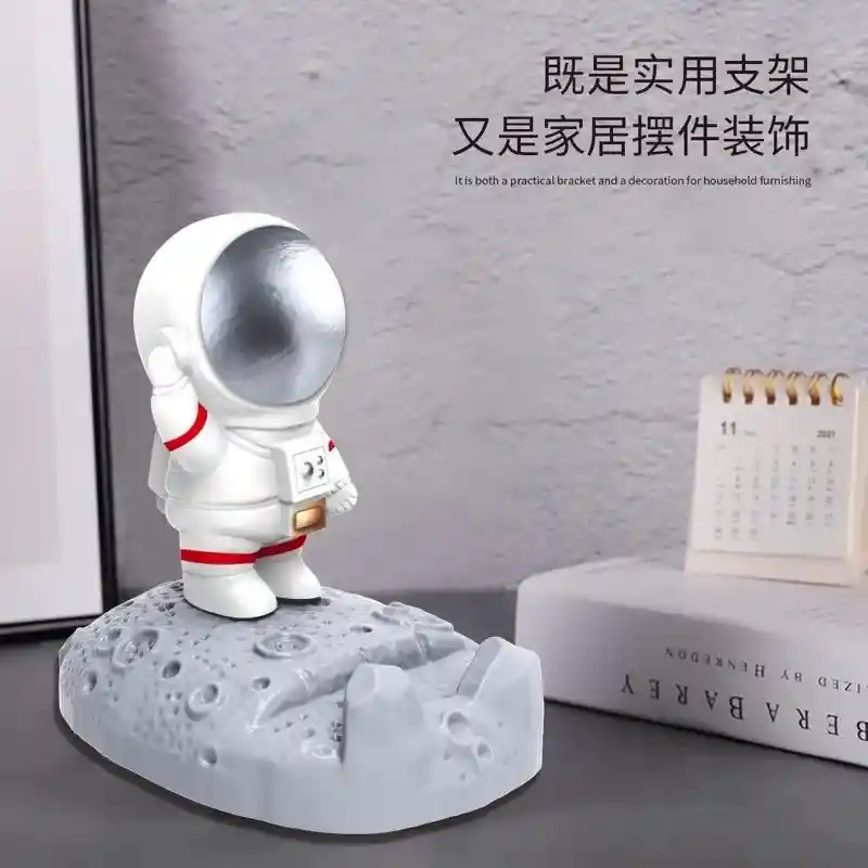 Soporte Escritorio Para Celular Astronauta