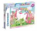 Rompecabezas 104 Piezas Unicornios Clementoni Para Niños