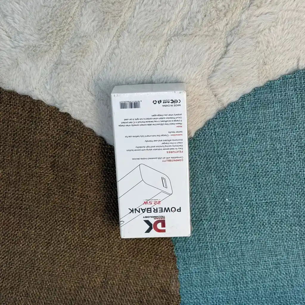 Power Bank Carga Rápida 5.000mah / 22.5w / Dk