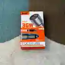 Adaptador Para El Carro / Cargador Con 2 Puertos Usb