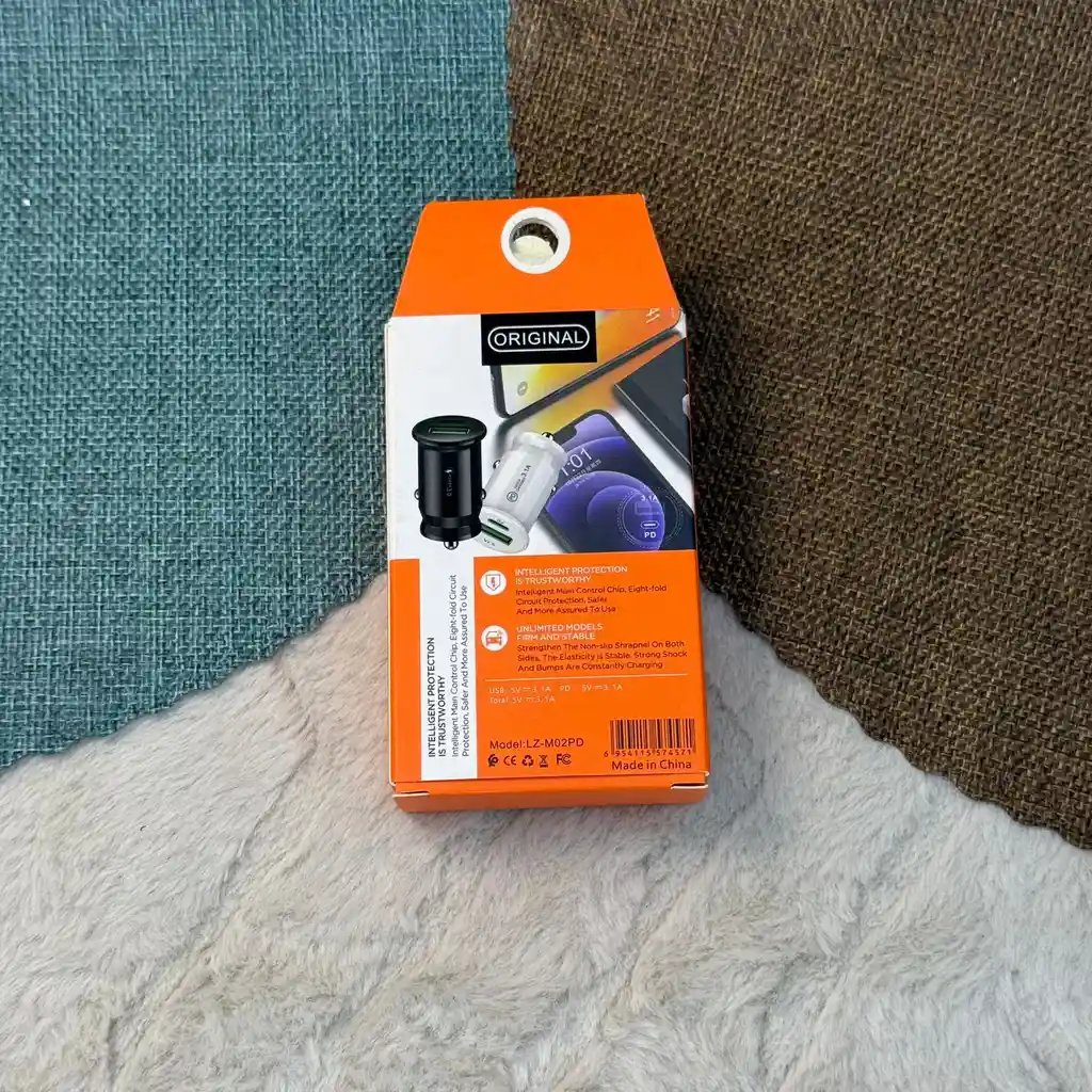 Pluying (cargador Para Carro) 3.1a / 2 Entradas / Tc Y Usb