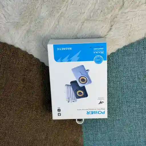 Power Bank 10.000 Magnetica / Con Cable Tipo C, V8, Iphone