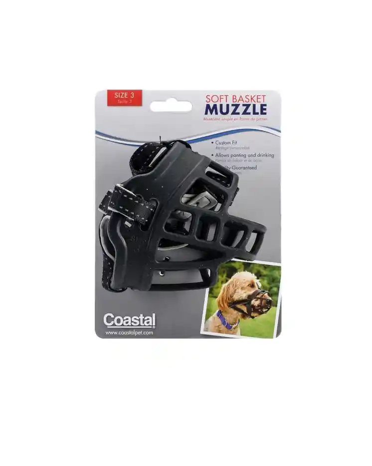 Coastal Perro Bozal Basket Talla 3