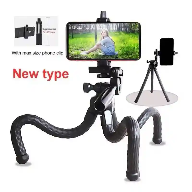 Tripode Para Celular Flexible Zm-3006 Con Estabilizador