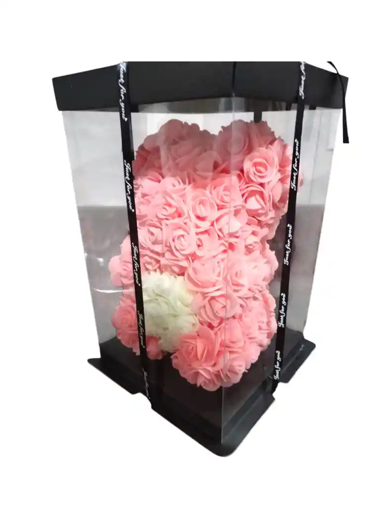 Oso De Rosas En Foami 25 Cm