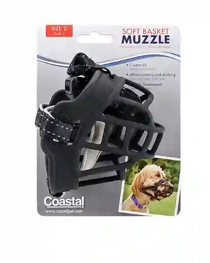 Coastal Perro Bozal Basket Talla 2