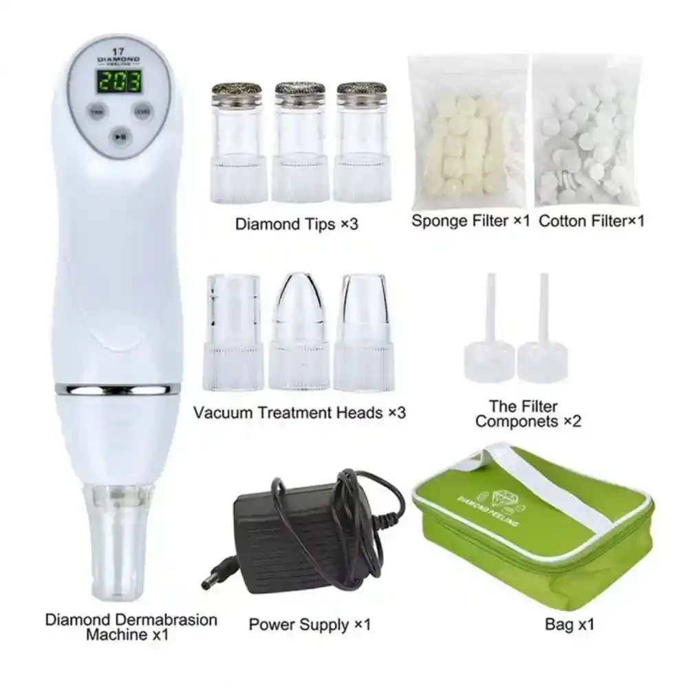 Diamond Peeling Microdermabrasion Para El Cuidado Facial