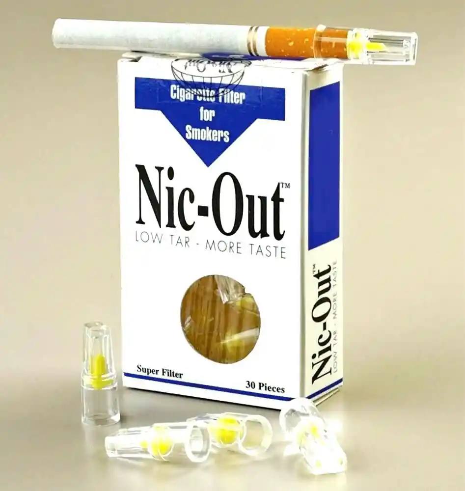 1 Caja X30 Filtros Para Cigarrillo Nic Out