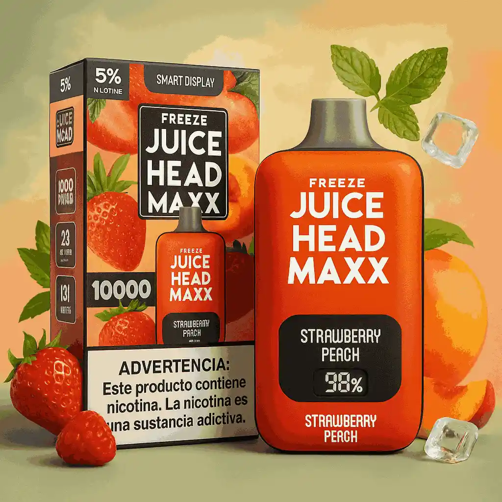 Juice Head Maxx - Strawberry Peach 10.000puff