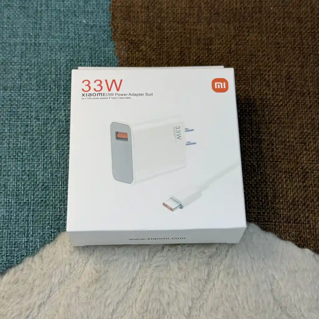 Cargador Completo Xiaomi / Carga Rapida / 33w / Tipo C