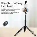 Kit Streaming Selfie Tripode Microfono Y Luz Ay-49z Nuevo