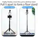 Kit Streaming Selfie Tripode Microfono Y Luz Ay-49z Nuevo