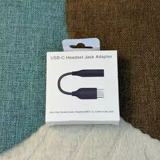 Adaptador Jack Samsung / De Tipo C A 3.5mm / Para Audífonos