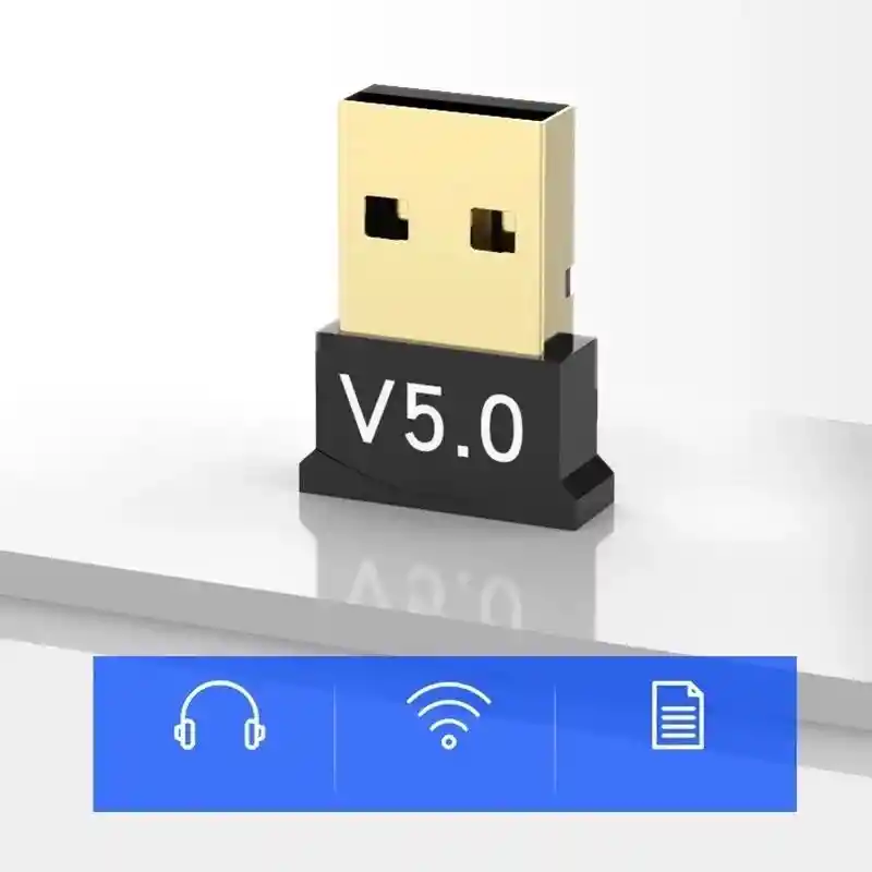 Adaptador Usb Bluetooth Para Computador 5.0 Nuevo