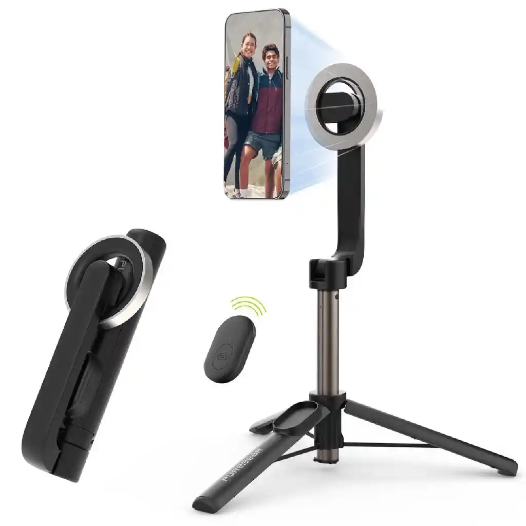 Puregear Tripode Magsafe Y Selfie Stick 2 En 1 Para Celular