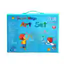Set De Arte Para Niños De 208 Piezas Azul