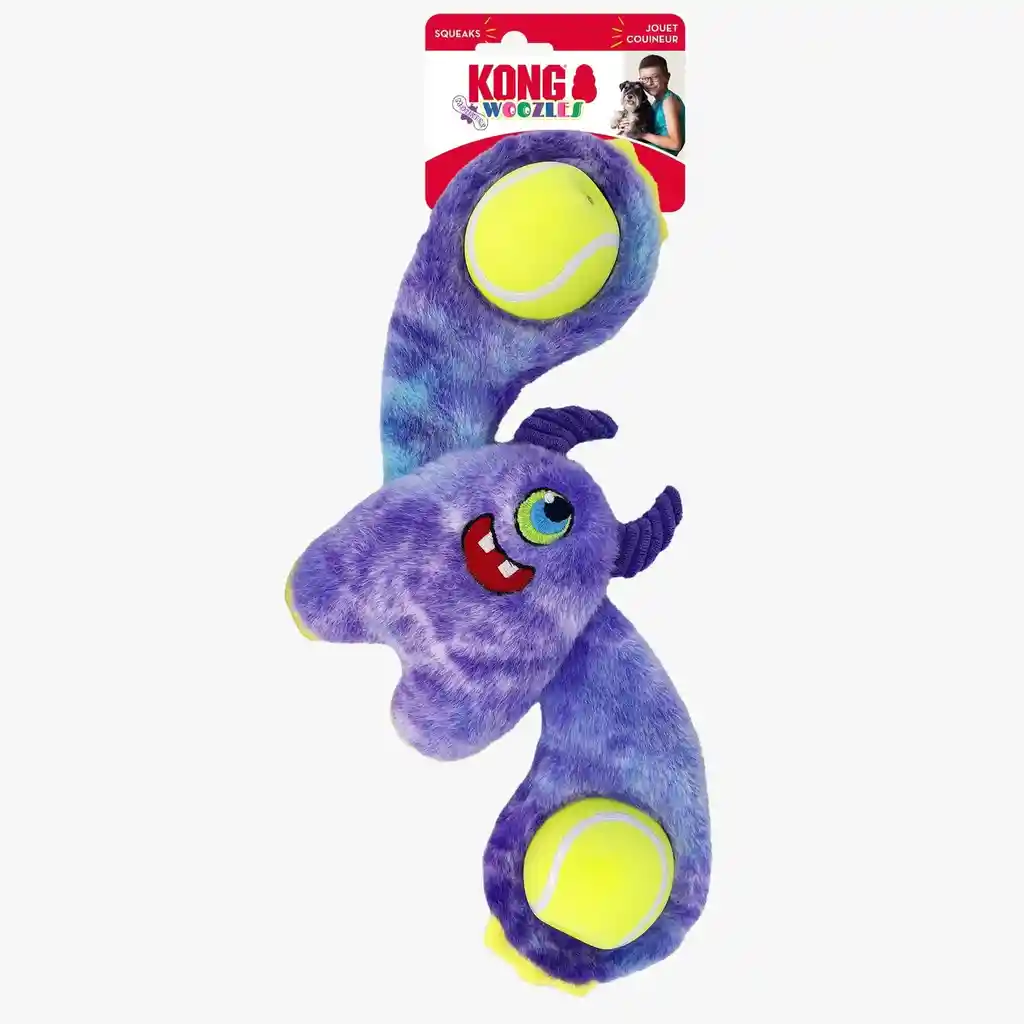 Kong Woozles Monster Assorted Md