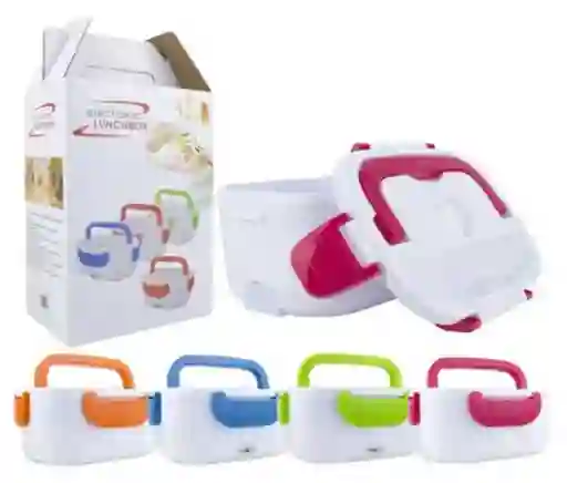 Lonchera Eléctrica Lunch Box Cubierto Portátil Porta Comidas 110v