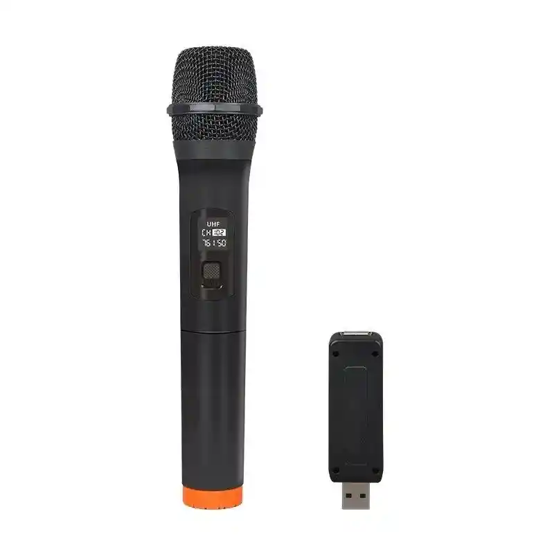 Microfono Inalambrico Receptor Usb Karaoke V-16 Nuevo