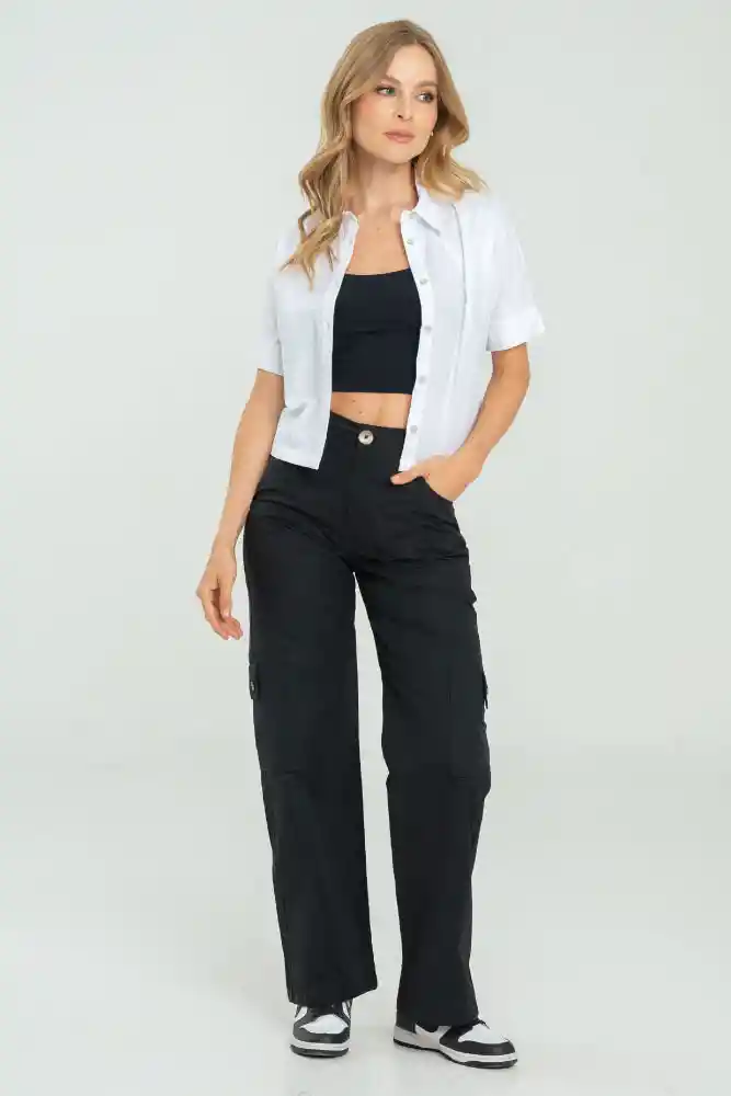 Pantalon Irina Color Negro Talla 12