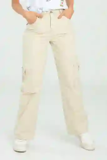 Pantalon Irina Color Beige Claro Talla 12