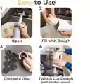 Maquina Manual Para Hacer Churros Y Galletas Con 8 Discos