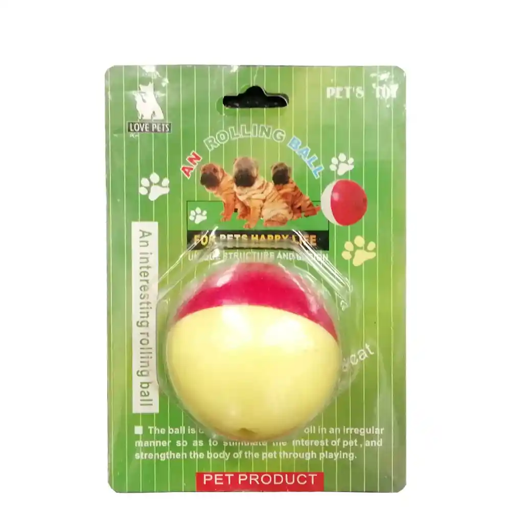 Ani-125 Pelota Galletas Juguete 5 Cm