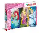 Rompecabezas 60 Piezas Princesas Disney Para Niños