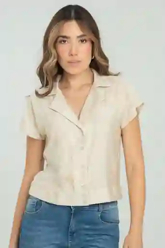 Camisa Victory Color Beige Medio Talla Xs