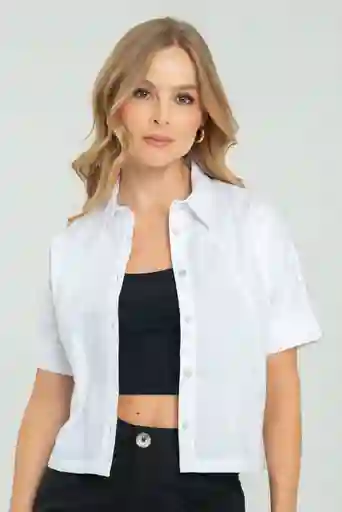 Camisa Vhawxe Color Blanco Talla L