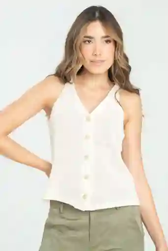 Blusa Nilo Color Marfil Talla Xl