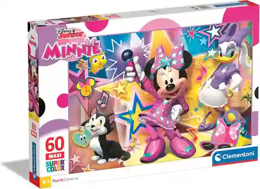 Rompecabezas 60 Piezas Minnie Y Daisy Para Niños