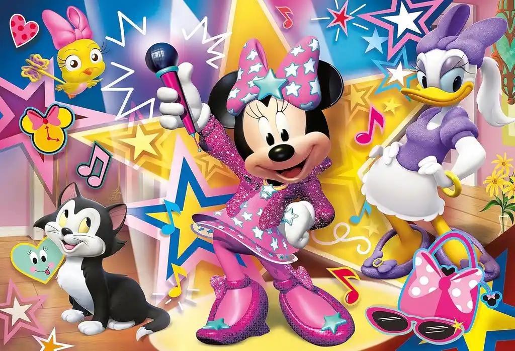 Rompecabezas 60 Piezas Minnie Y Daisy Para Niños