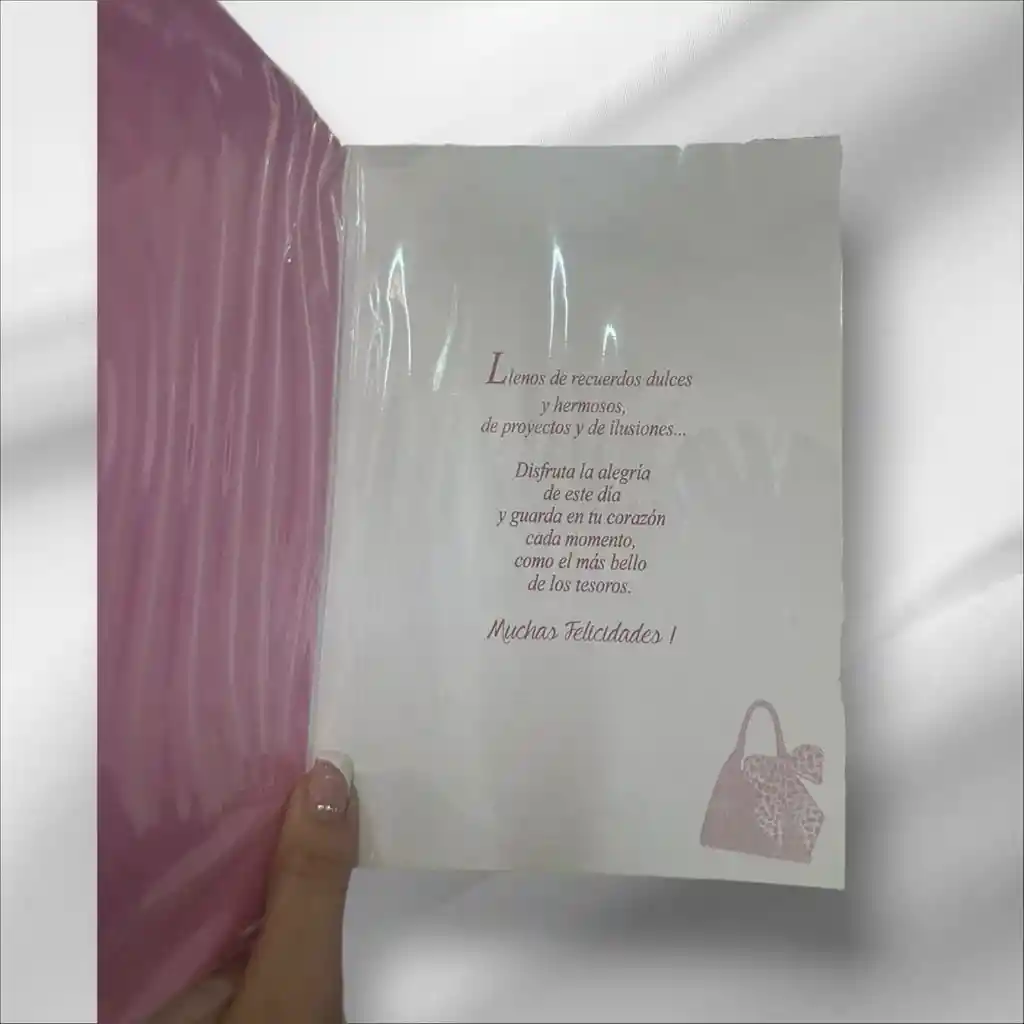Tarjeta Regalo Mensaje Y Lluvia De Sobres 15 Años Colmodernas G 20cm X 14cm