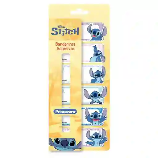 Banderines Notas Adhesivas Adhesivos Stitch X 6 Unid